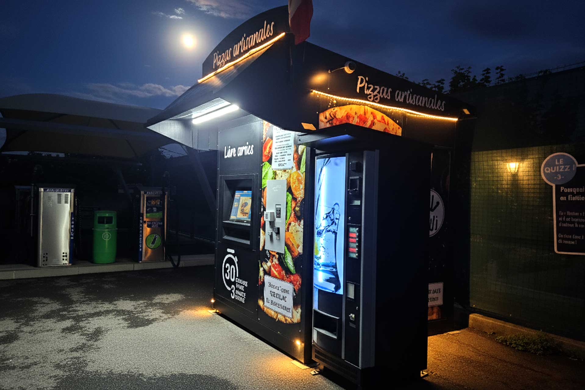 Distributeur BD Pizzas au nord d'Angoulême - Votre solution pizza à Gond-Pontouvre et Champniers